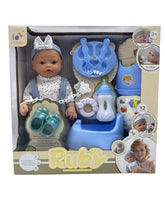 EPT1372800 Best Selling 12 Inch Lovely Bath Reborn Dolls With Eco-friendly Good Quality Accessories From Manufacturer